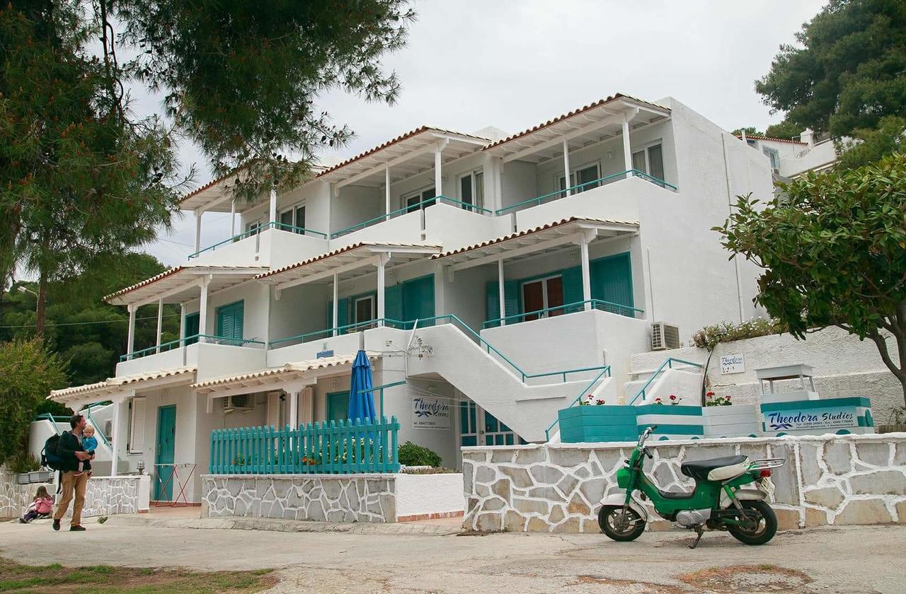 Theodora Rooms Poros Town Exterior photo